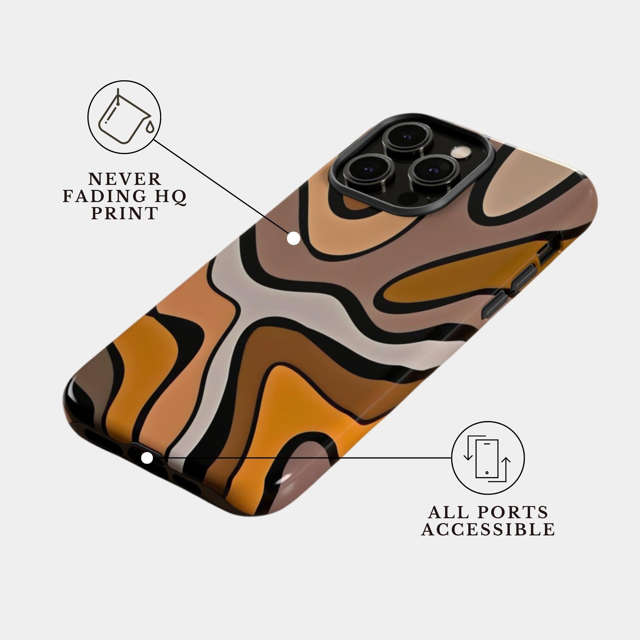 iPhone 11 Pro Case Cover | The Caramel Pulse | #1101