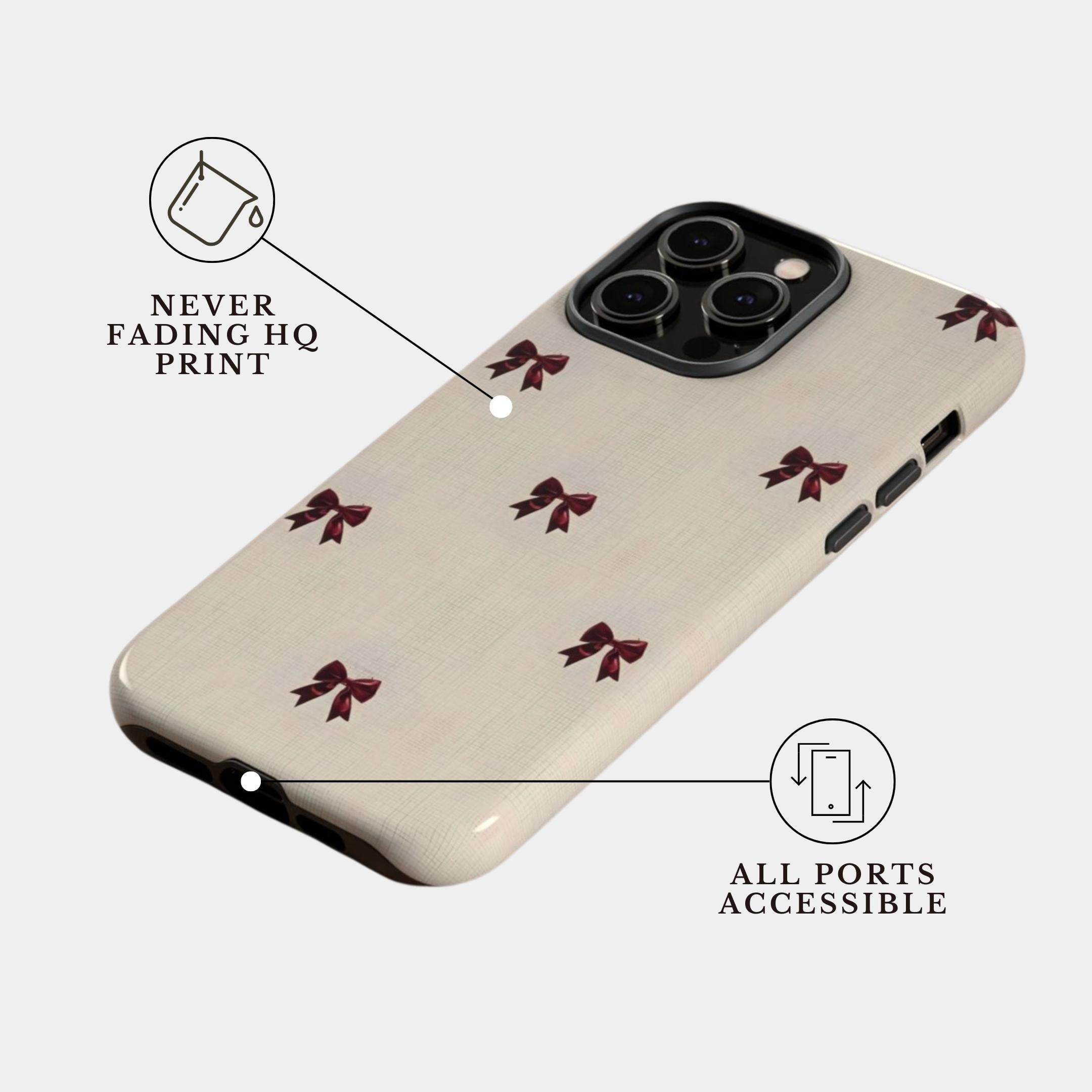 iPhone 11 Pro Case Cover | The Velvet Bowgrid | #1151