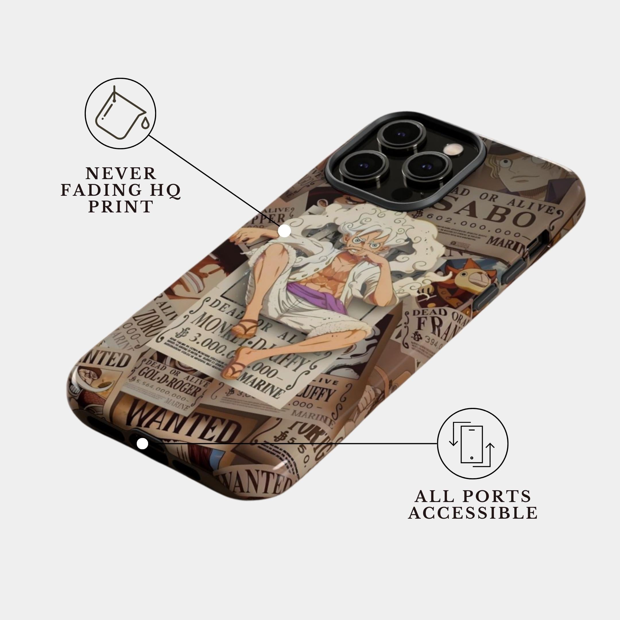 iPhone 11 Pro Case Cover | The Luffy Zenithstorm | #1132