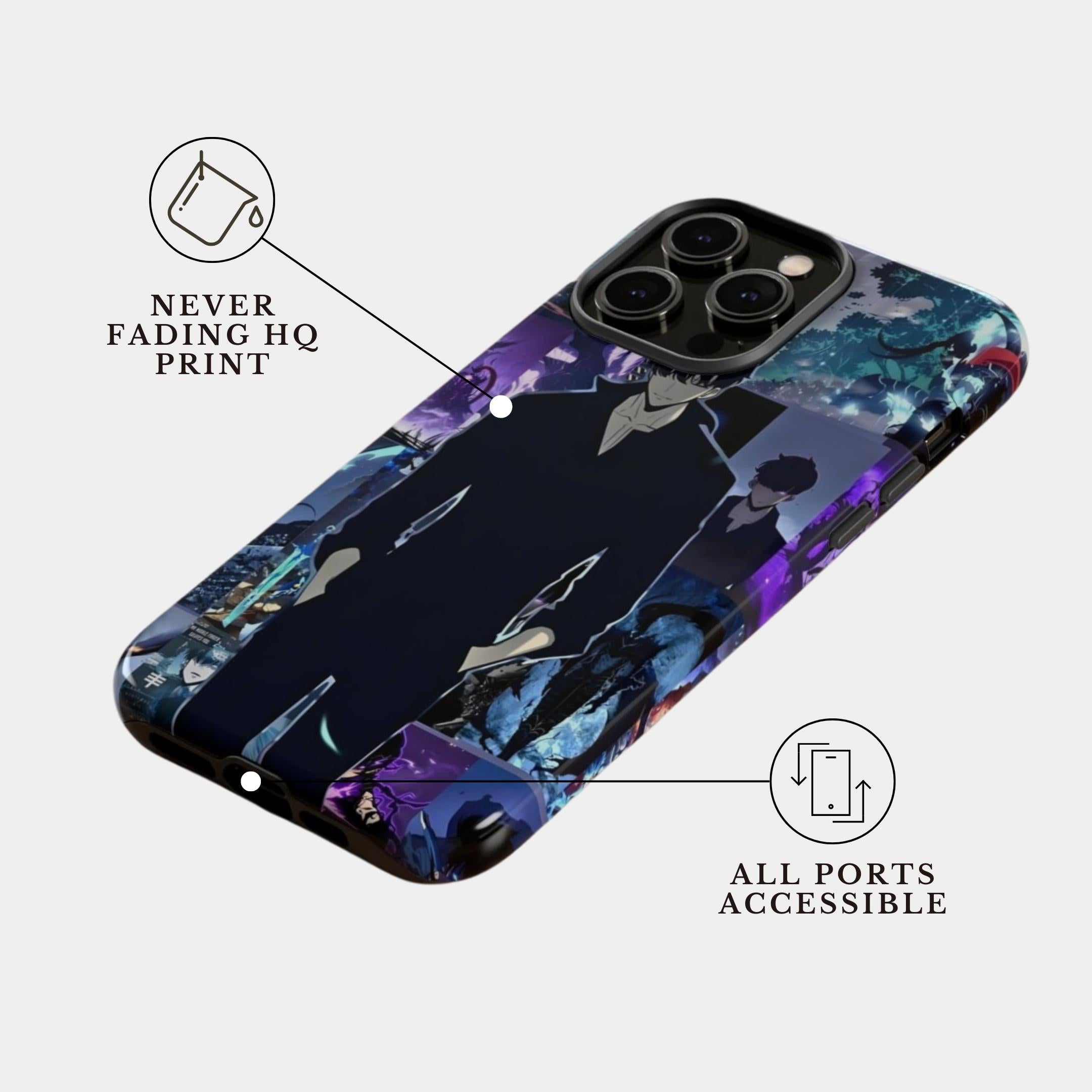 iPhone 11 Pro Case Cover | The Jinwoo Anima | #1140