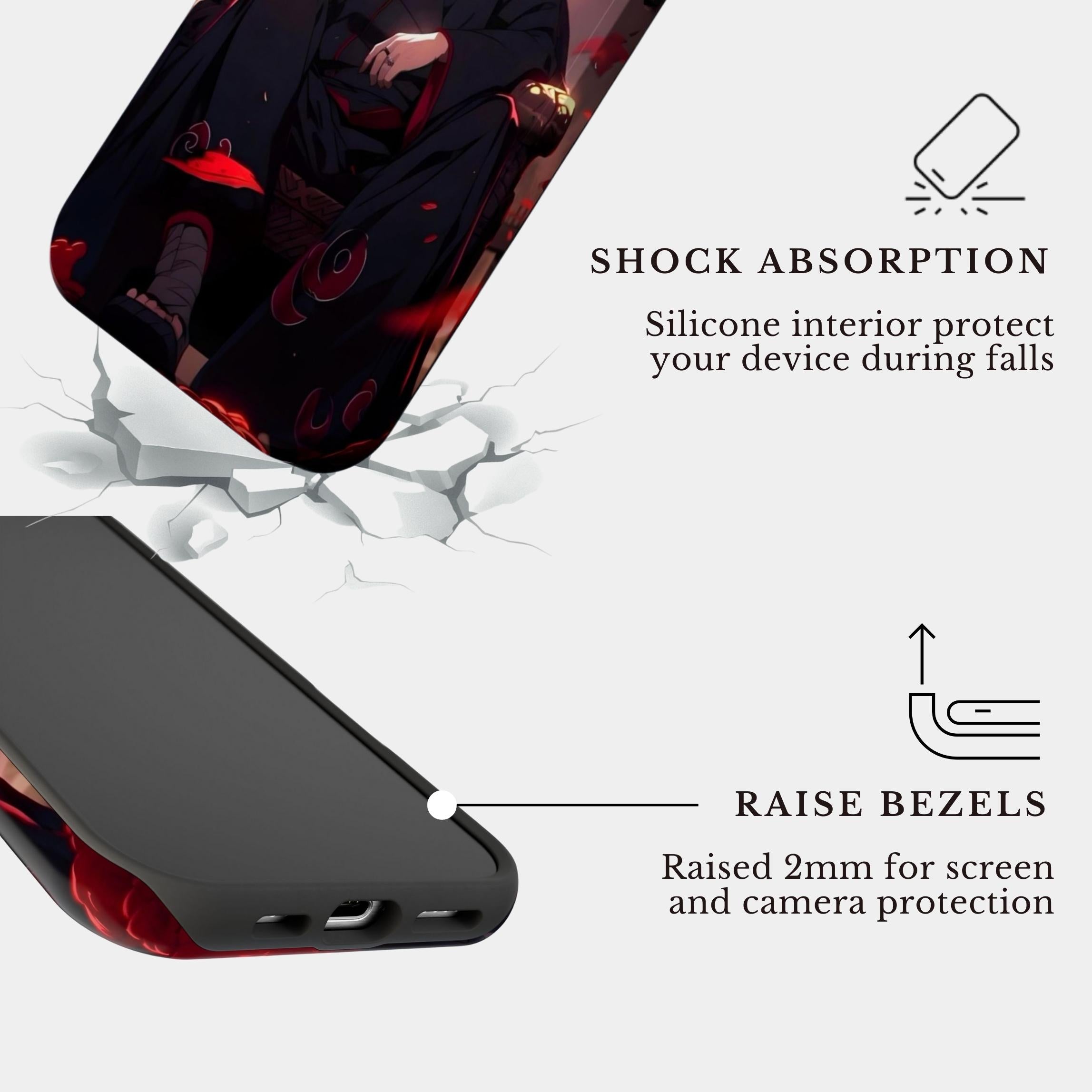 iPhone 11 Pro Case Cover | The Itachi Bloodthrone | #1115