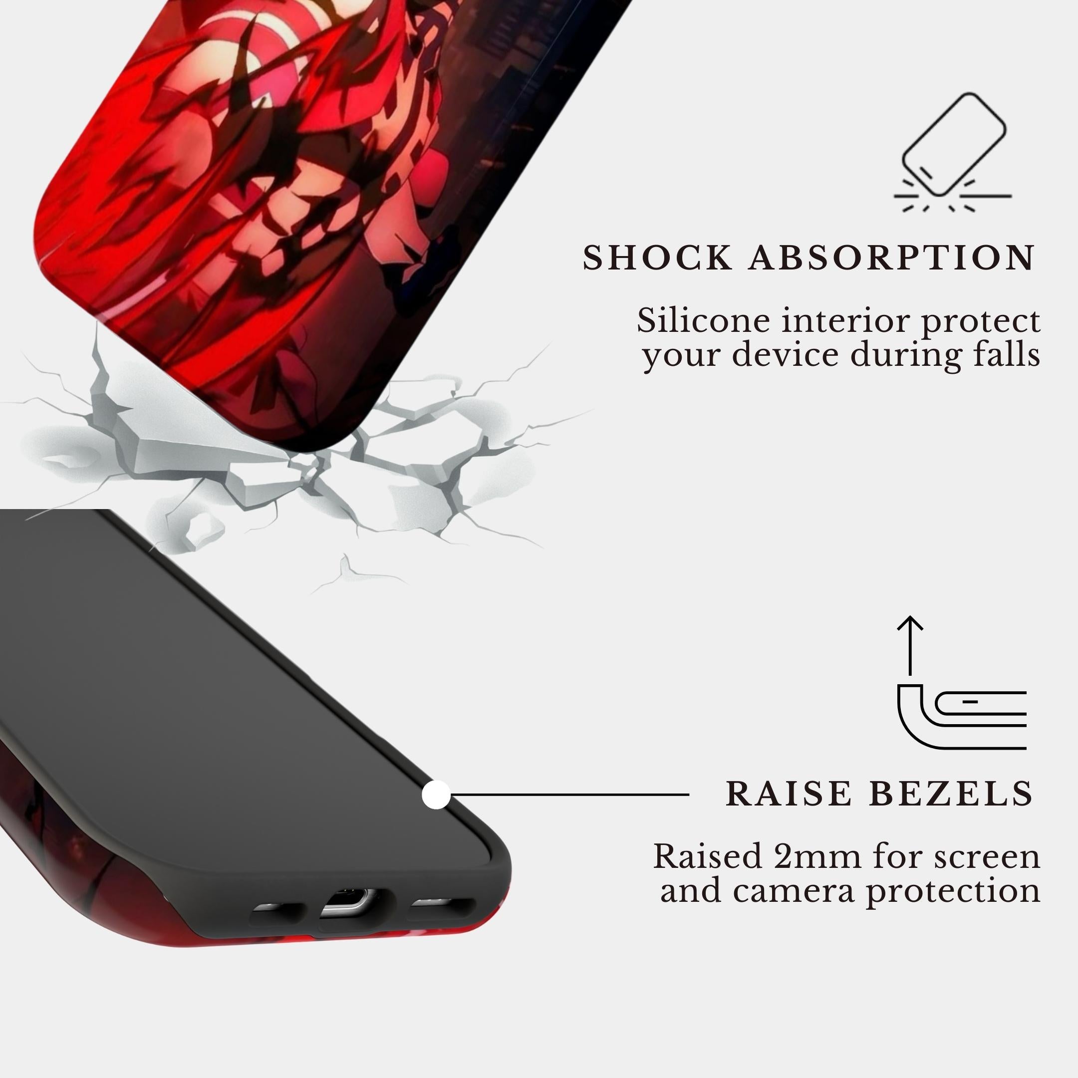 iPhone 17 Pro Case Cover | The Akaza Rebellion | #1074
