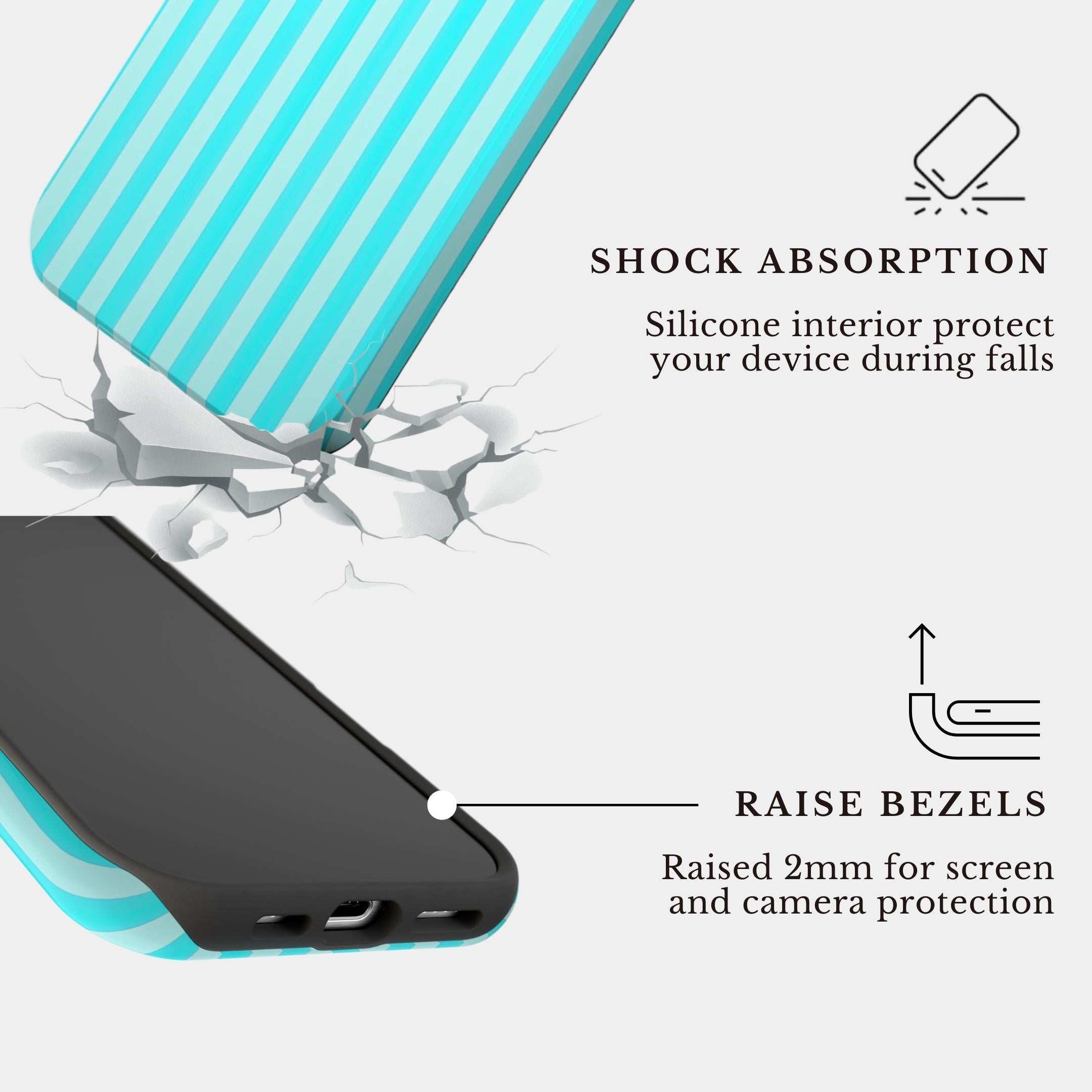 iPhone 11 Pro Case Cover | The Glacier Stripes | #1153