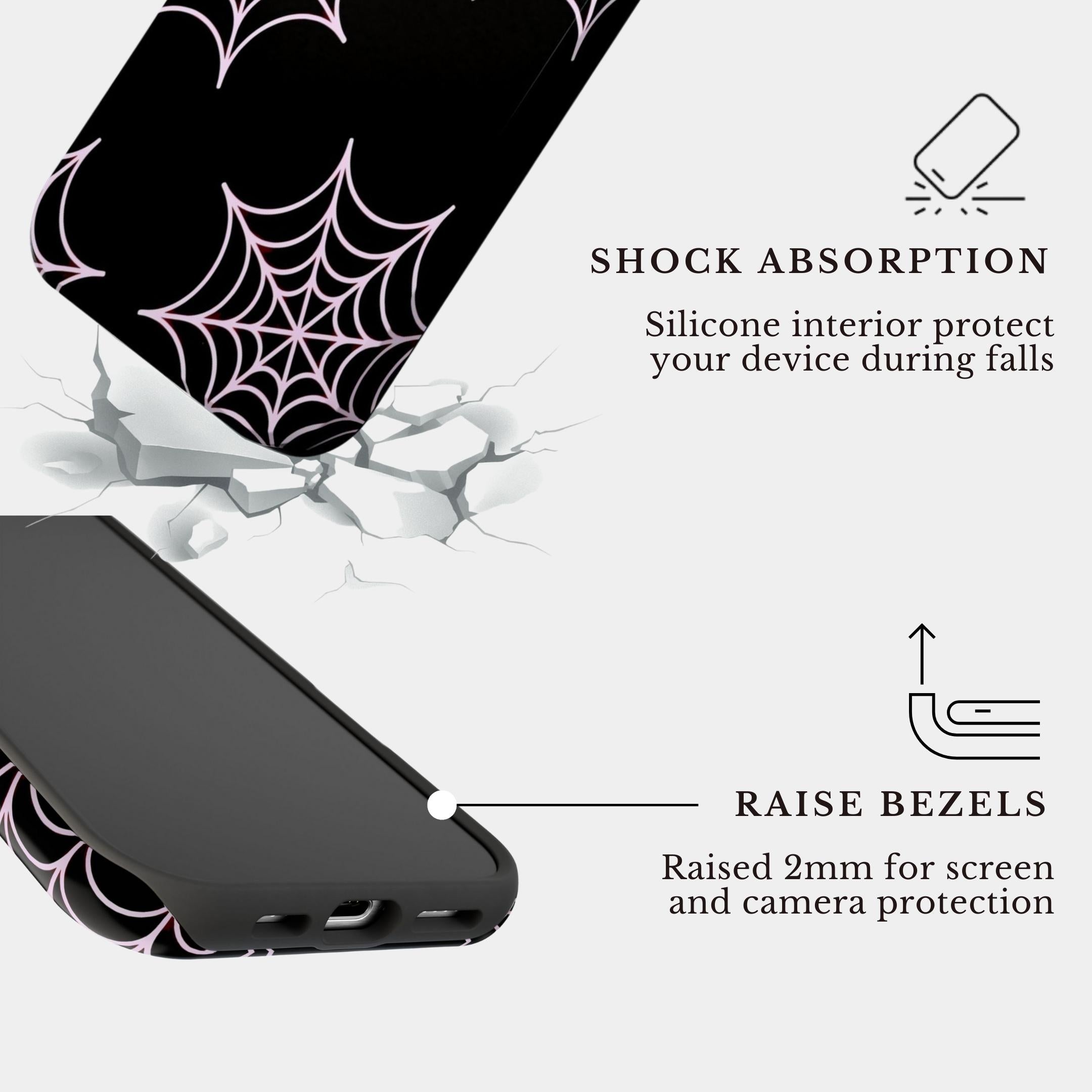 iPhone 11 Pro Case Cover | The Web Kiss | #1174