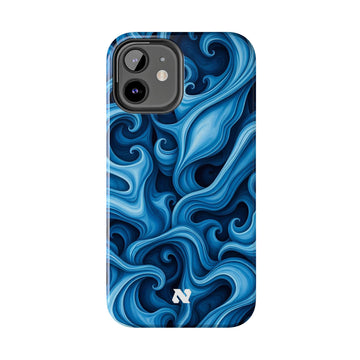 iPhone 12 Case Cover | The Blue Silhouette | #1191