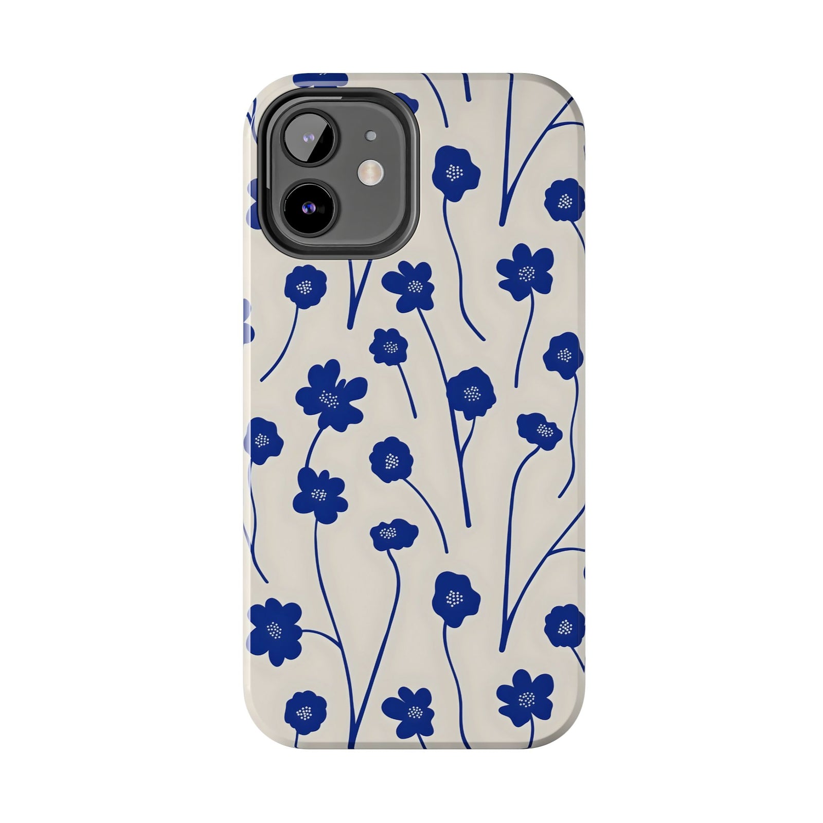 iPhone 11 Case Cover | The Cobalt Feathers | #1062