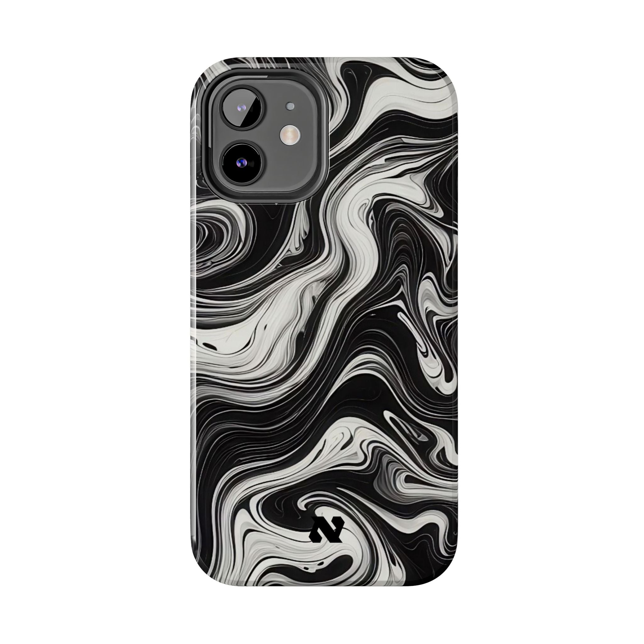 iPhone 12 Case Cover | The Liquid Eclipse | #1188
