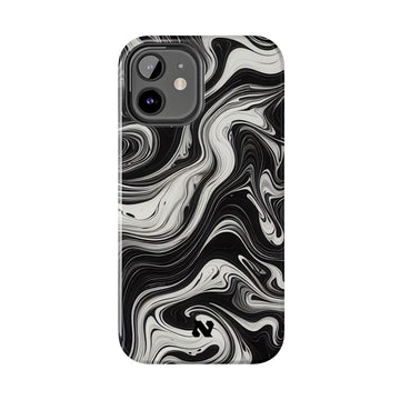iPhone 12 Case Cover | The Liquid Eclipse | #1188