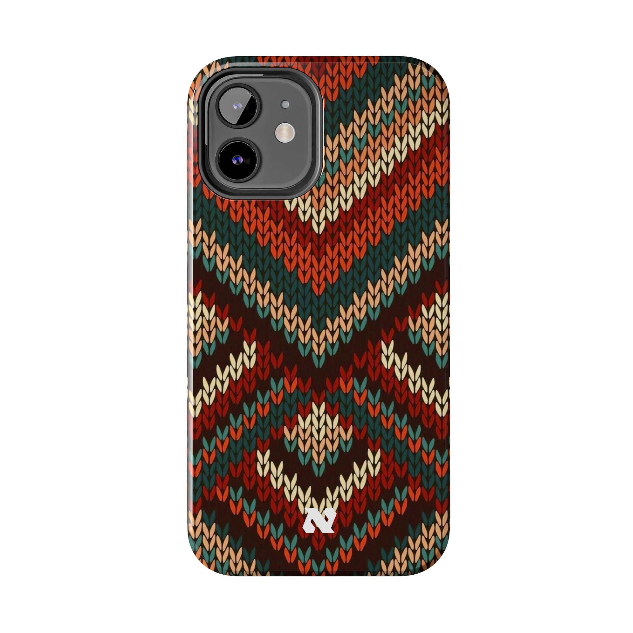 iPhone 12 Case Cover | The Woven Ember | #1192