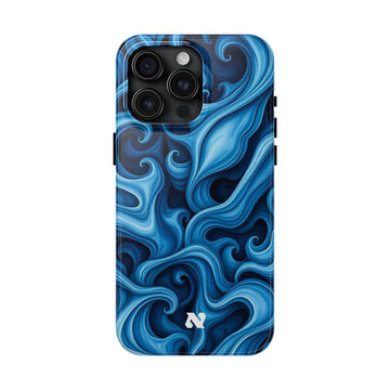 iPhone 13 Pro Max Case Cover | The Blue Silhouette | #1191