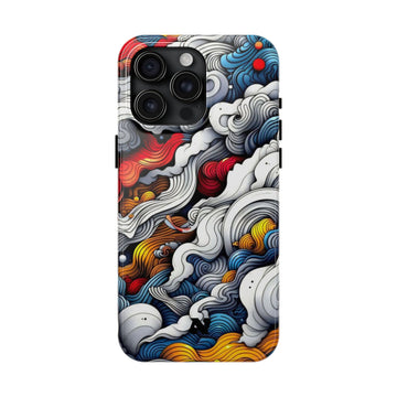 iPhone 13 Pro Case Cover | The Painted Monsoon | #1189
