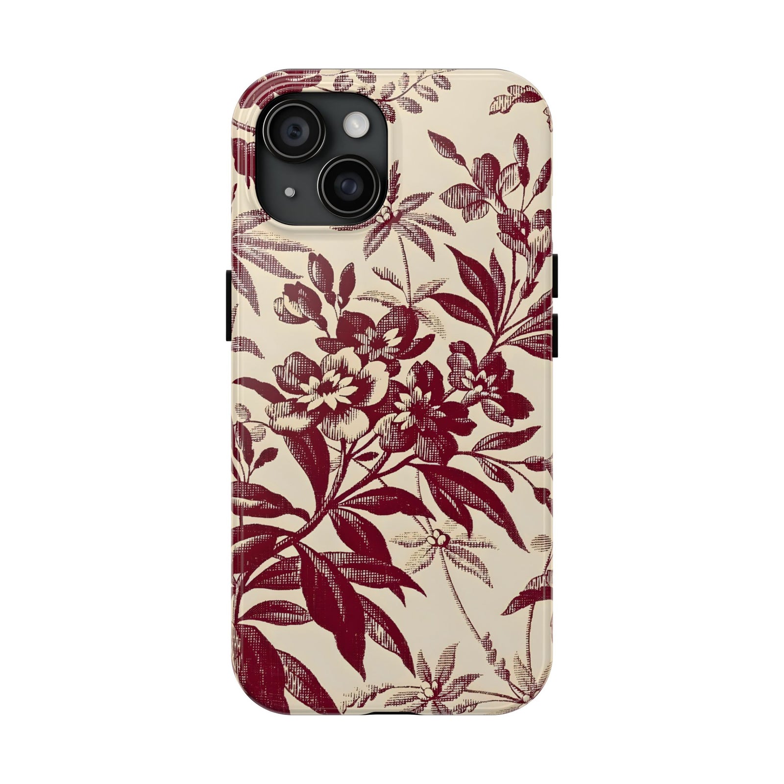 iPhone 14 Plus Case Cover | The Vintage Botanique | #1164