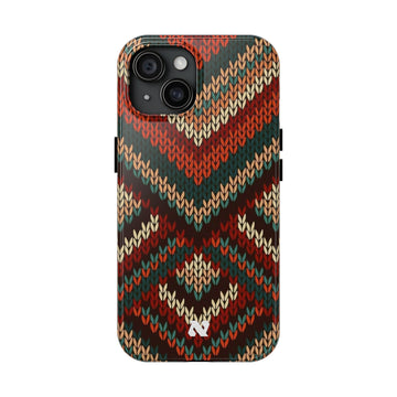 iPhone 15 Plus Case Cover | The Woven Ember | #1192