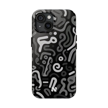 iPhone 15 Case Cover | The Monochrome Murmur | #1187