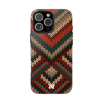 iPhone 16 Pro Max Case Cover | The Woven Ember | #1192