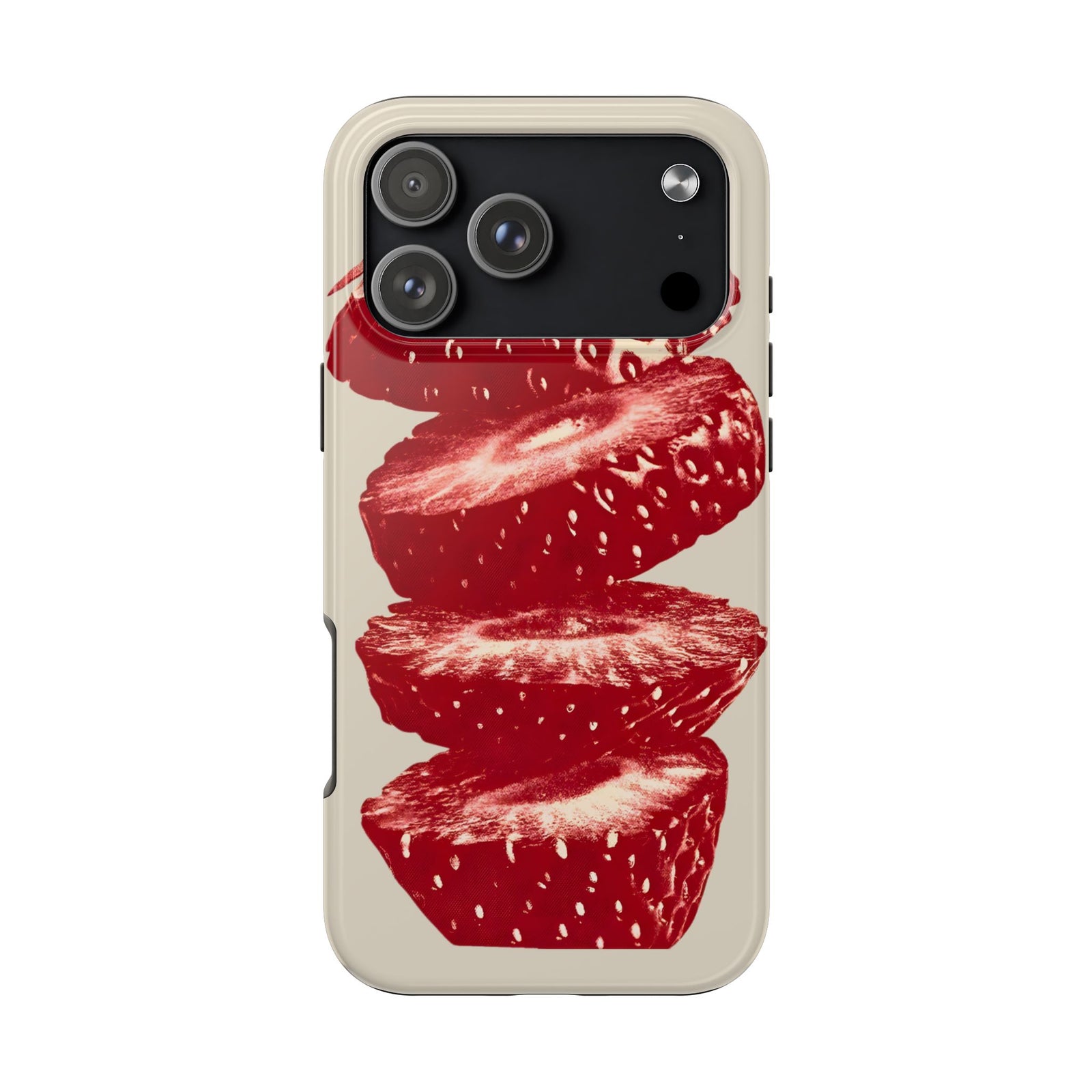 iPhone 17 Pro Max Case Cover | The Ruby Bloom | #1158
