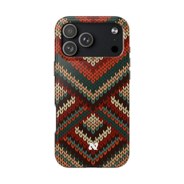 iPhone 17 Pro Case Cover | The Woven Ember | #1192