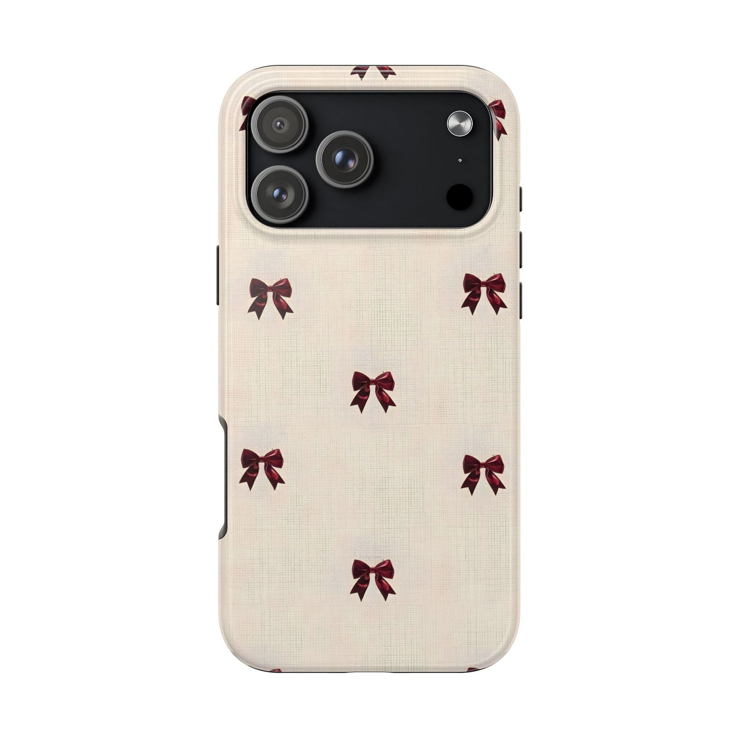 iPhone 17 Pro Case Cover | The Velvet Bowgrid | #1151