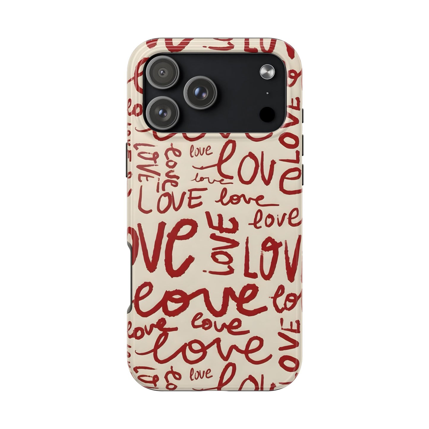 iPhone 17 Pro Max Case Cover | The Crimson Script | #1161