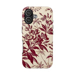 iPhone 16 Case Cover | The Vintage Botanique | #1164