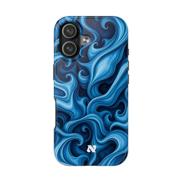 iPhone 16 Plus Case Cover | The Blue Silhouette | #1191