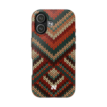 iPhone 16 Plus Case Cover | The Woven Ember | #1192