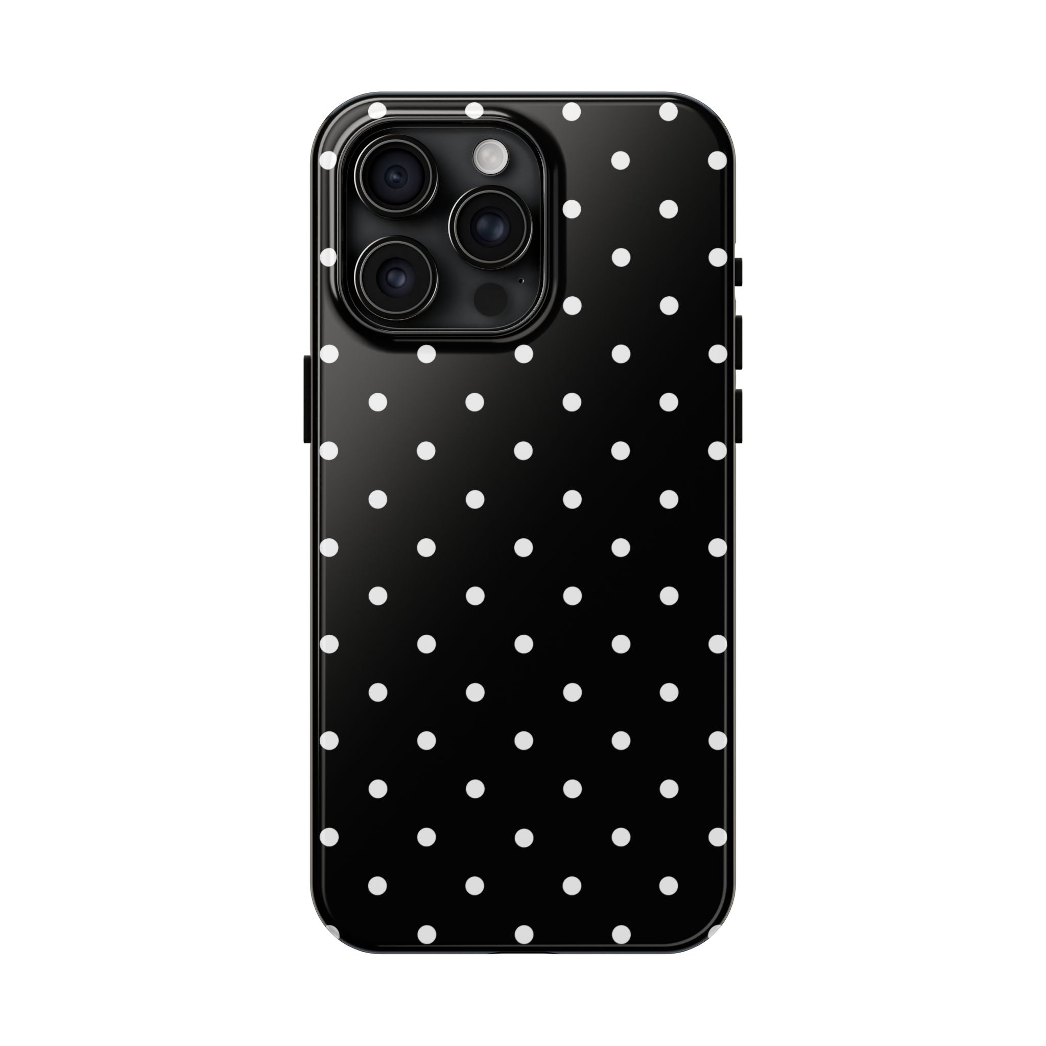 iPhone 15 Pro Case Cover | The Midnight Dot | #1178