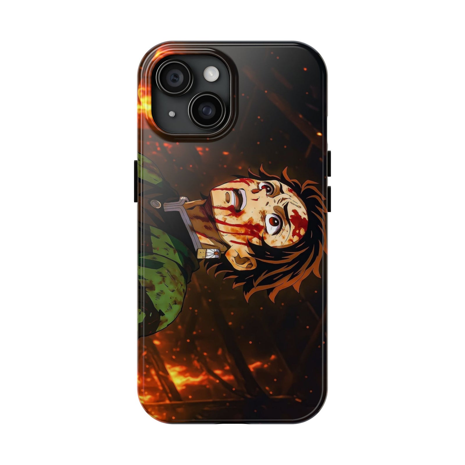 iPhone 13 Case Cover | The Tanjiro Scarred | #1041