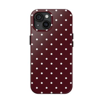 iPhone 15 Plus Case Cover | The Classic Polka Dot | #1177