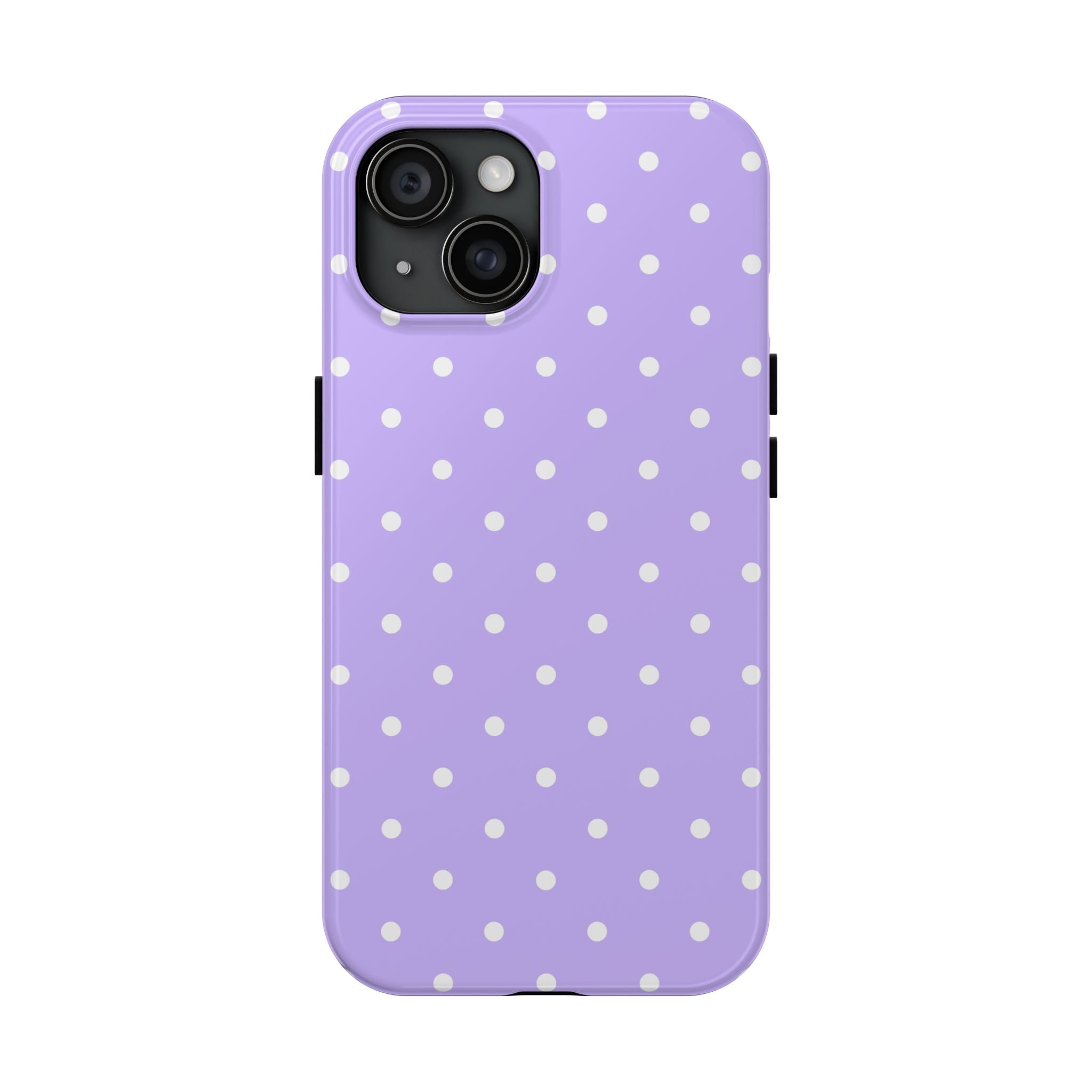iPhone 14 Case Cover | The Lilac Polka Reverie | #1182