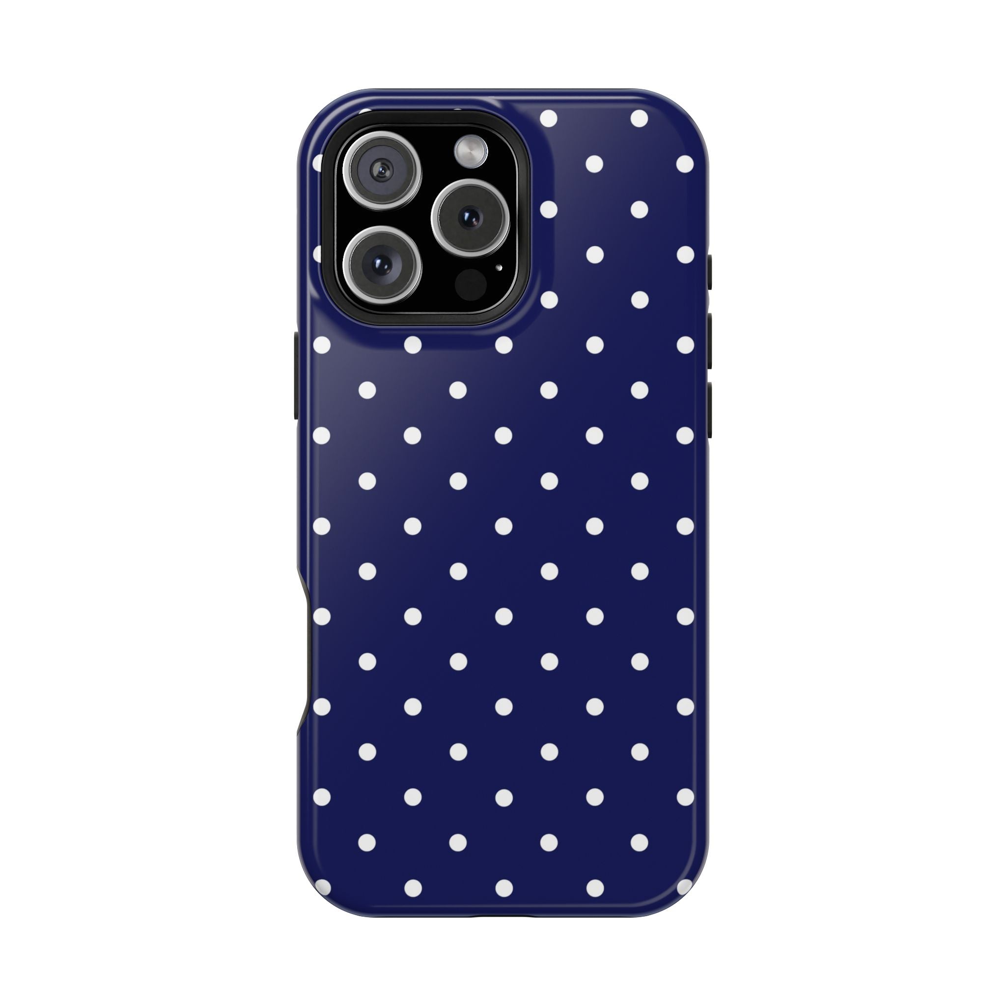 iPhone 16 Pro Case Cover | The Moonlit Polkadior | #1180