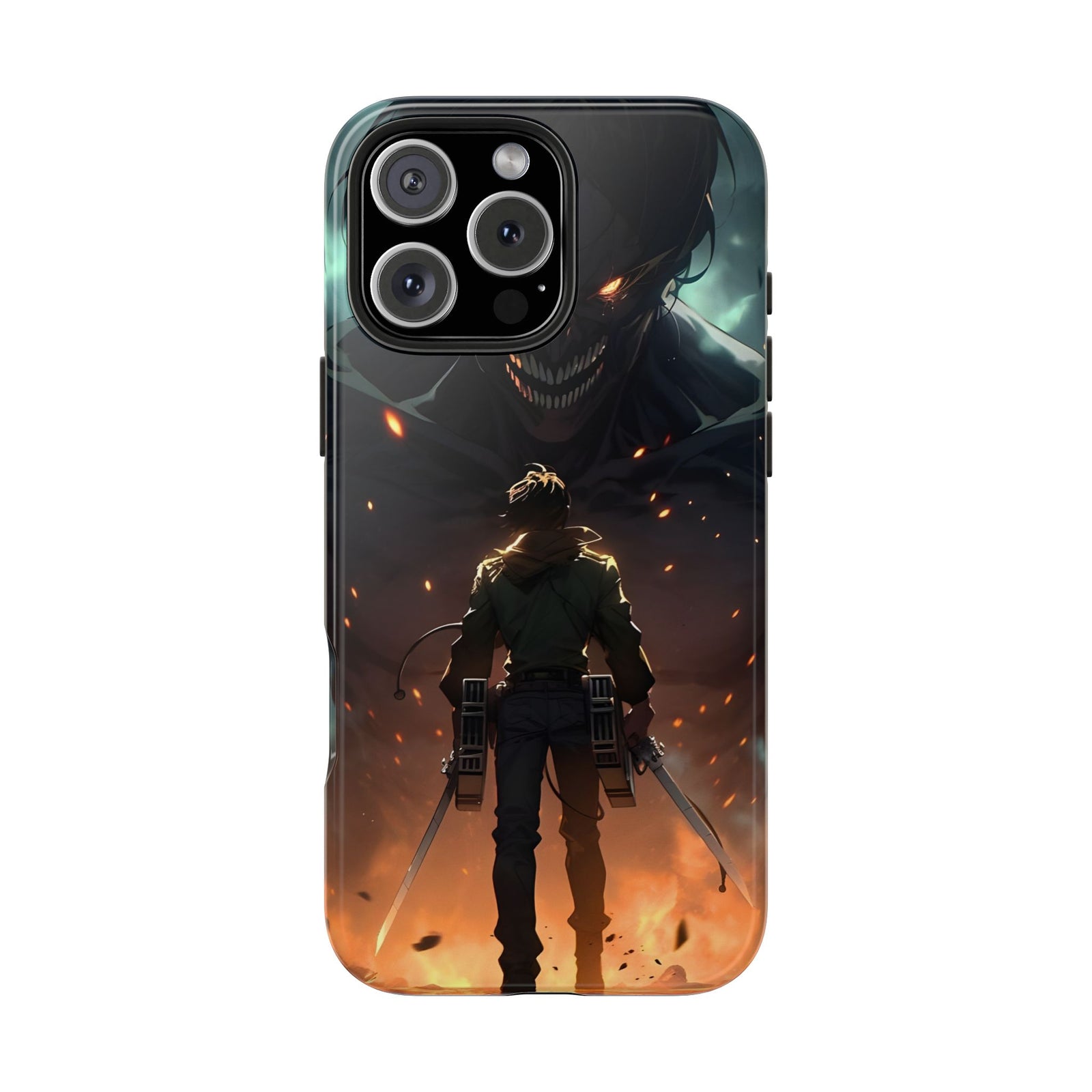 iPhone 11 Pro Case Cover | The Eren Godflame | AN03