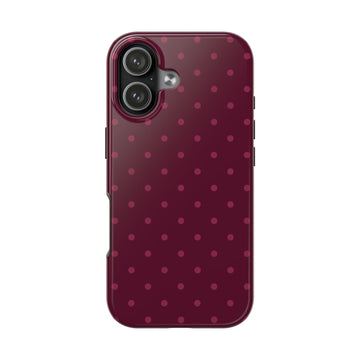 iPhone 16 Plus Case Cover | The Wine Petals | #1186