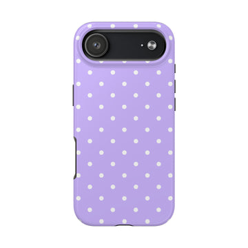 iPhone 17 Air Case Cover | The Lilac Polka Reverie | #1182