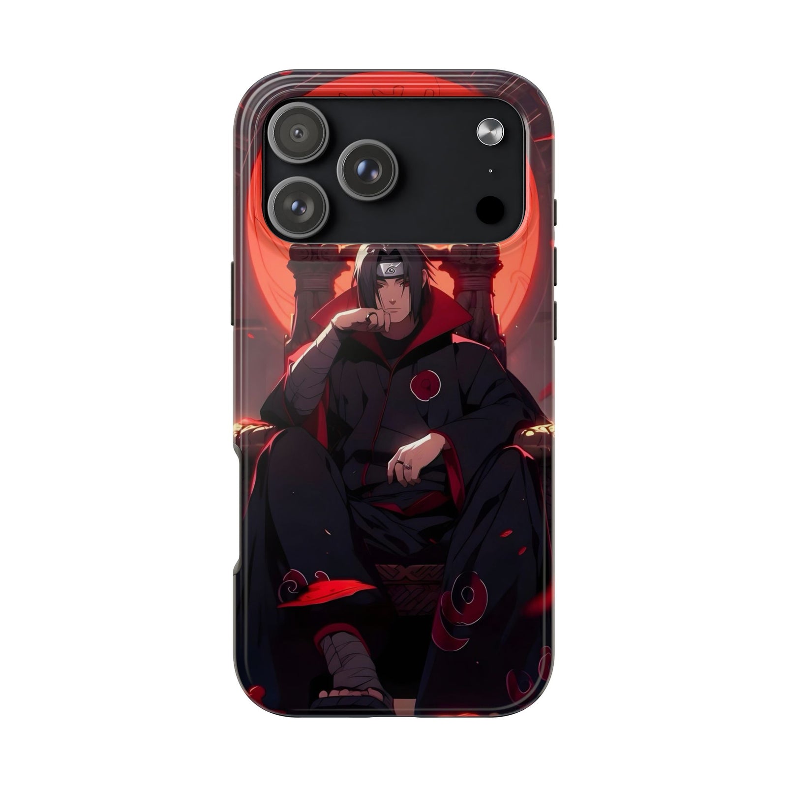 iPhone 17 Pro Max Case Cover | The Itachi Bloodthrone | #1115