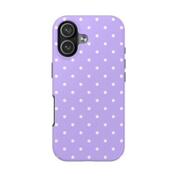 iPhone 17 Case Cover | The Lilac Polka Reverie | #1182