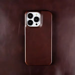 Shades of Glory Deep Brown Leather Case without Magsafe (Oil Wax Leather)