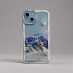 iPhone 13 Mountain Case - Blue Snow