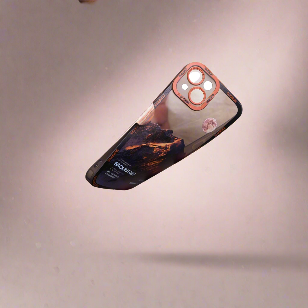 iPhone 12 Mini Pastel Peaks: Mocha Mist