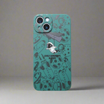 iPhone 13 Green Lovely Astronaut Silicone Case