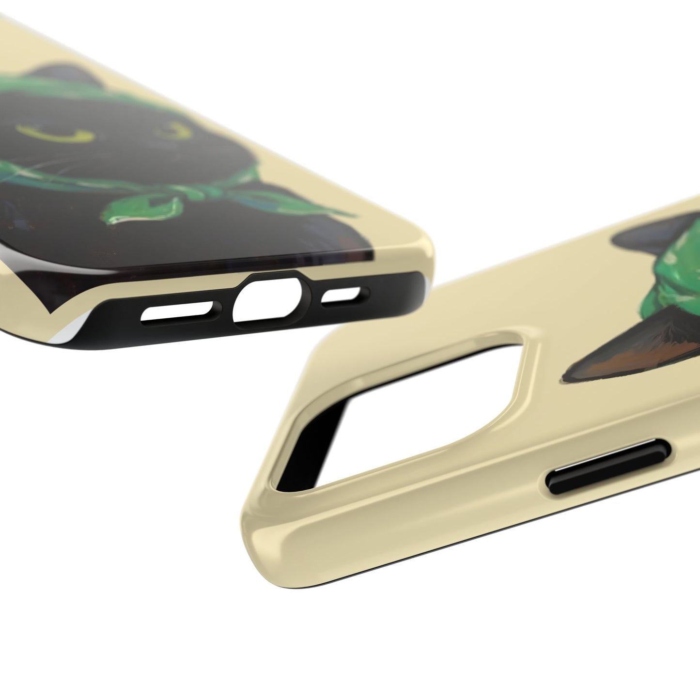 iPhone 14 Pro Max Case Cover | The Emerald Gaze | #1163