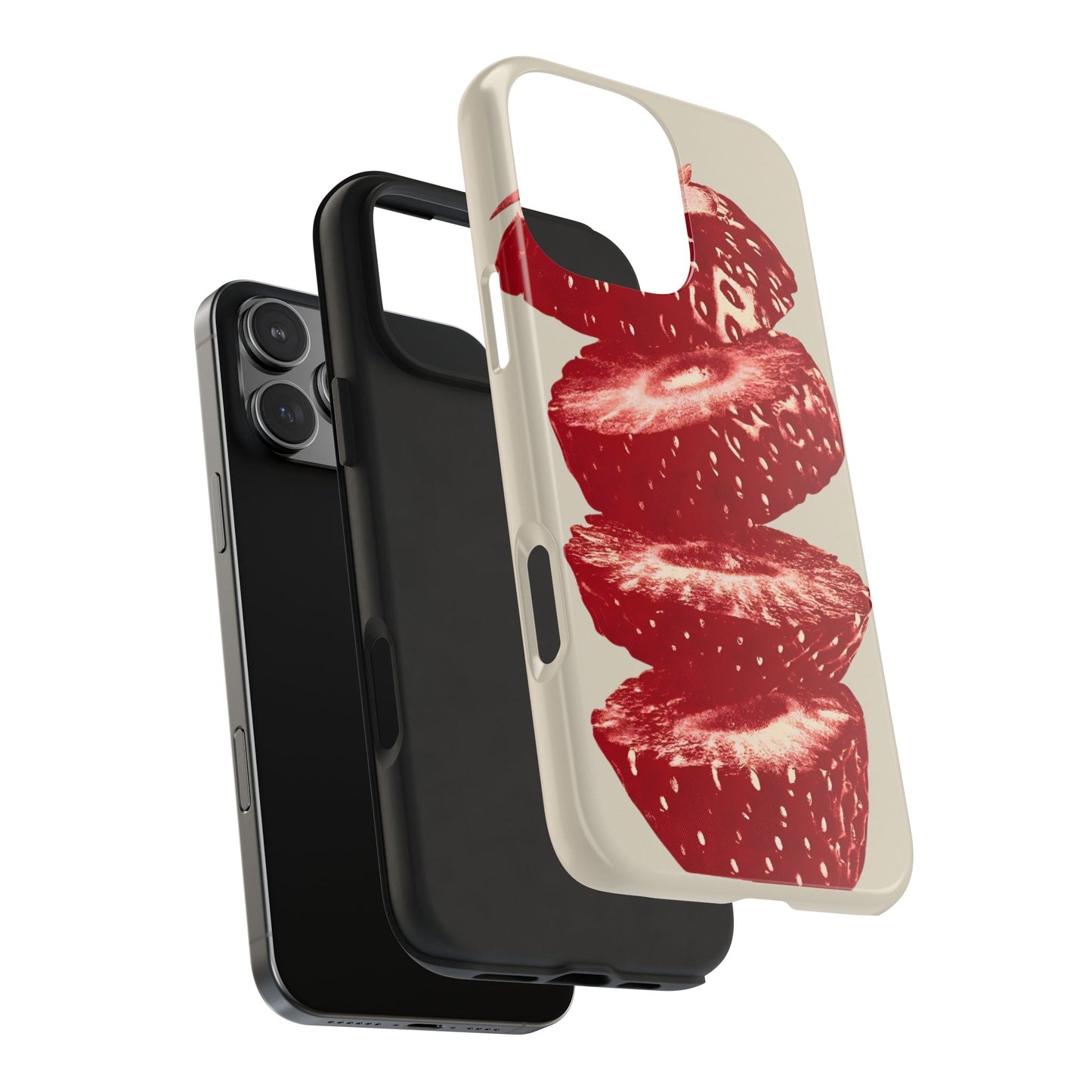 iPhone 14 Pro Case Cover | The Ruby Bloom | #1158