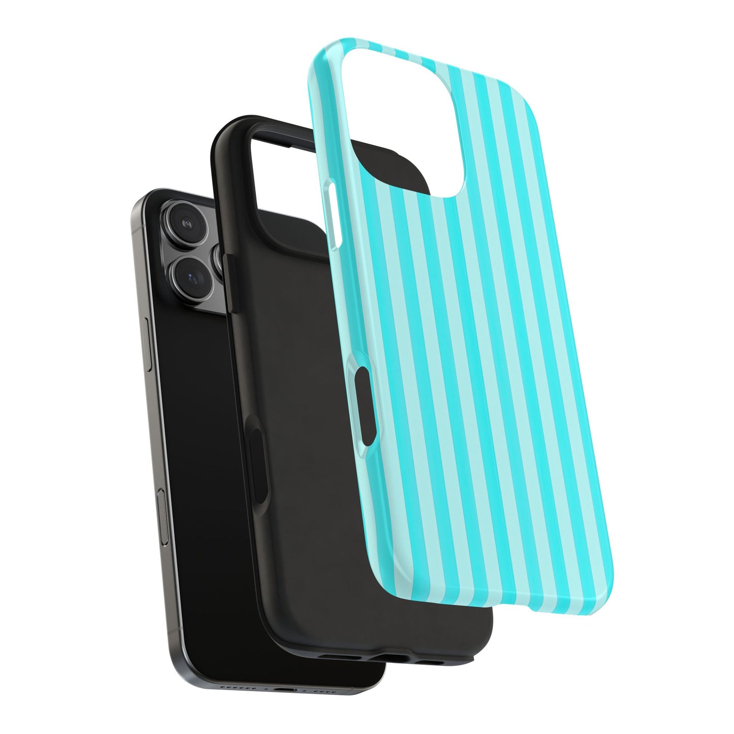 iPhone 14 Pro Case Cover | The Glacier Stripes | #1153