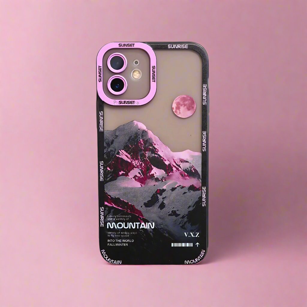 iPhone 12 Pro Mountain Case - Red Snow