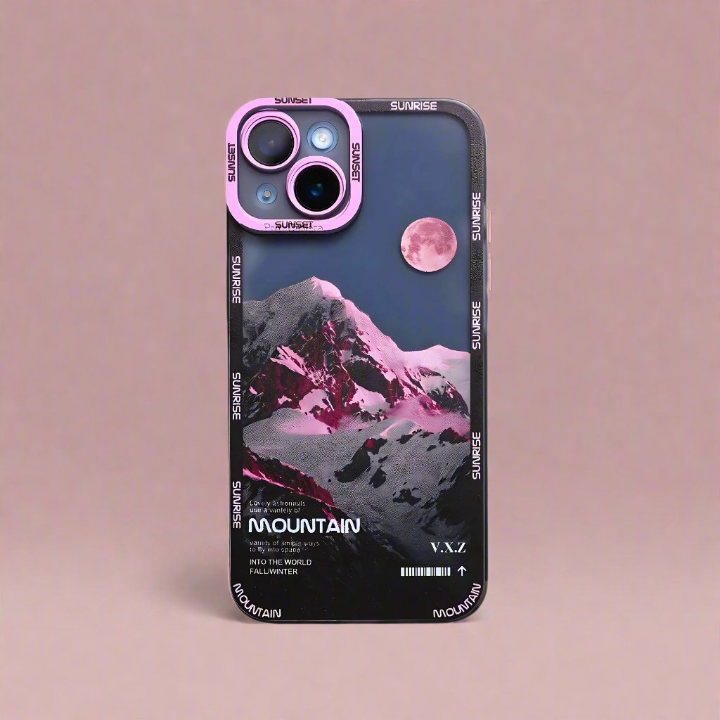 iPhone 14 Pro Max Pastel Peaks: Rose Quartz