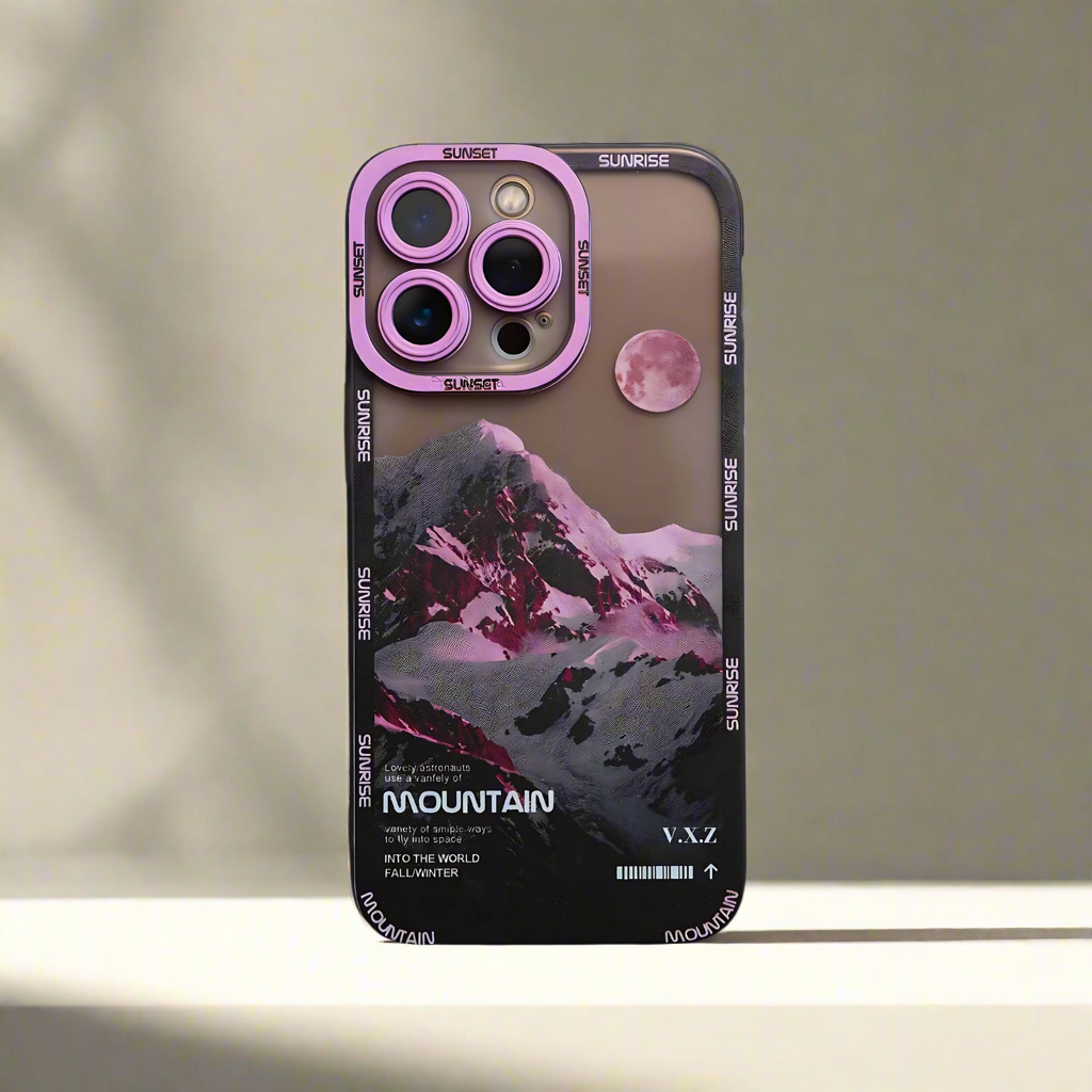 iPhone 14 Pro Pastel Peaks: Rose Quartz