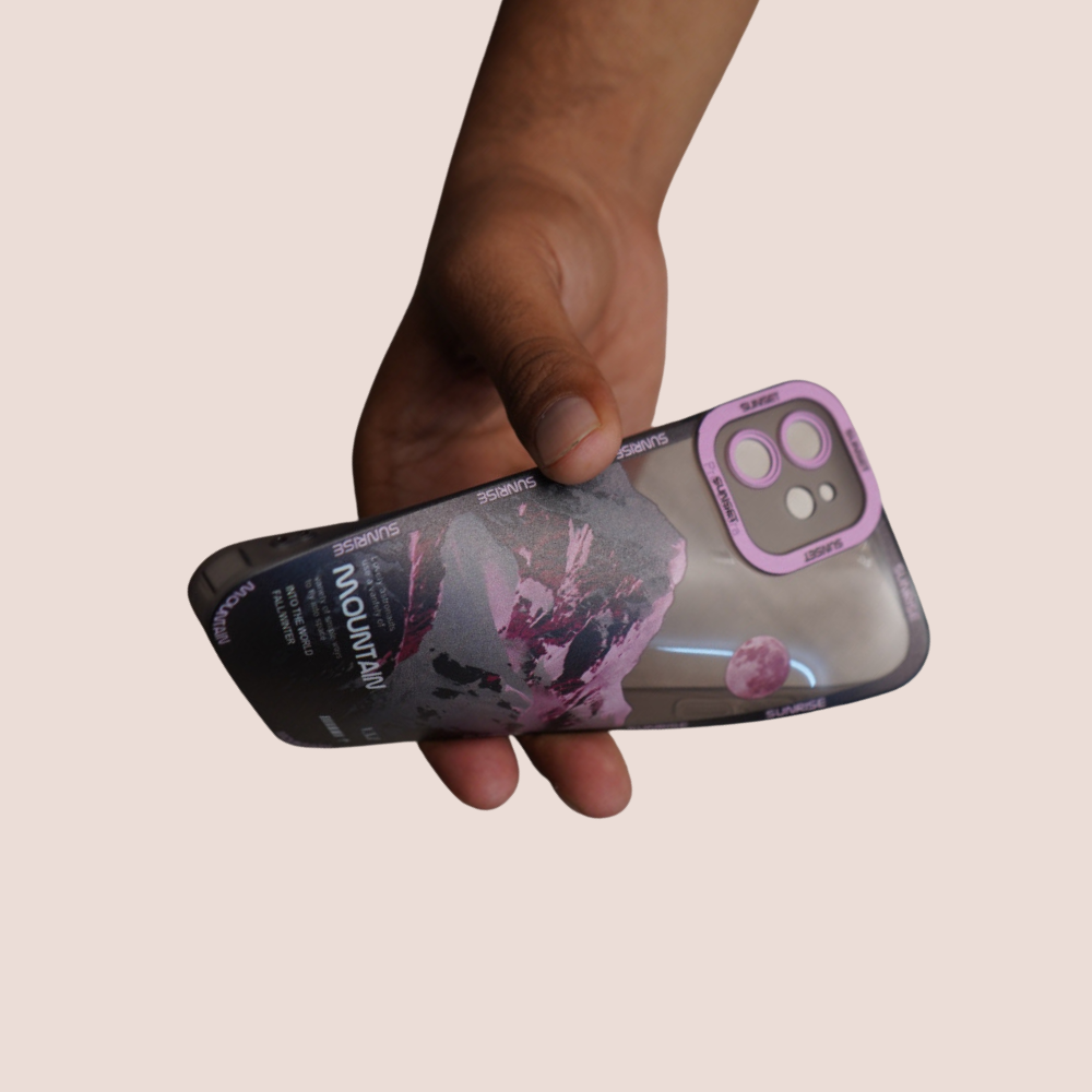 iPhone 14 Pro Max Pastel Peaks: Rose Quartz